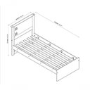 Ver imagem 3 de Cama Barcelona Solt. Nature C/ Aux. e 02 Colchões - Tebarrot