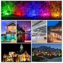 Ver mais imagens de Refletor 300w Led Smd Slim Mini Holofote Rgb Colorido Ip67 Bivolt