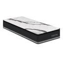 Ver imagem 1 de Colchão Solteiro Sr Life Comfort Plus Molas Ensacadas Espuma D45 88x188x28cm Cinza