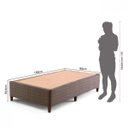 Ver imagem 4 de Base Box Solteiro Lírio CabeCasa MadeiraOriginals