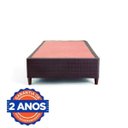 Ver imagem 5 de Base Box Solteiro Lírio CabeCasa MadeiraOriginals Cinza/Amadeirado Madeiramadeira