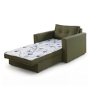Ver imagem 3 de Sofa Cama Solteiro com Braços Quadrado 80x105cm Lua