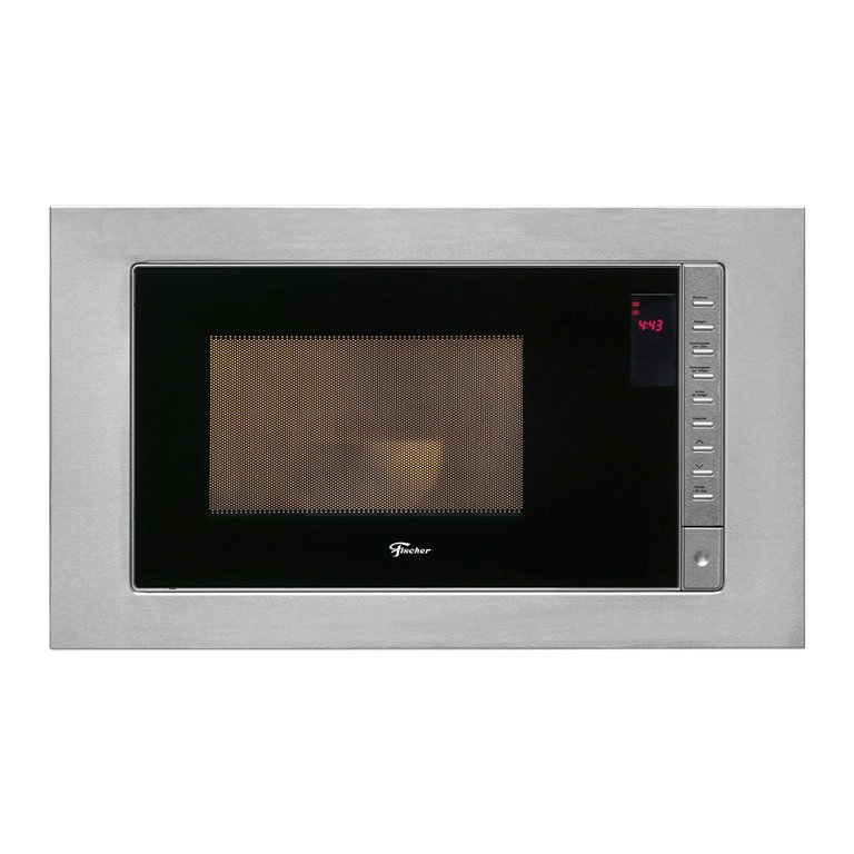 Micro-ondas de Embutir Fischer Fit Line 25l Inox 220v