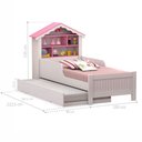Ver imagem 3 de Bicama Casinha Menina Rosa