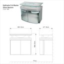 Ver imagem 3 de Gabinete para Banheiro com Cuba Cris Master