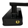 Fechadura Digital Smart Lock Embutida com Senha Cartão Preta - 5