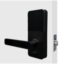 Ver imagem 2 de Fechadura Digital Smart Lock Embutida com Senha Cartão Preta