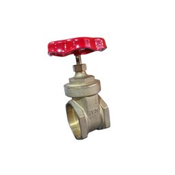 Registro Gaveta Industrial de 1.1/2 Latão Forjado Ivm Italy Válvula Gaveta Controle Passagem de Água - 8