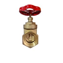 Registro Gaveta Industrial de 1.1/2 Latão Forjado Ivm Italy Válvula Gaveta Controle Passagem de Água - 9