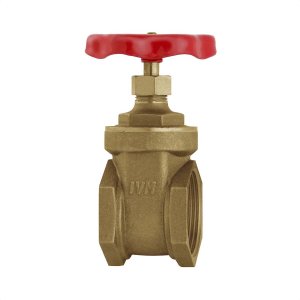 Registro Gaveta Industrial de 1.1/2 Latão Forjado Ivm Italy Válvula Gaveta Controle Passagem de Água