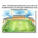 Ver imagem 6 de Edredom Dupla Face Tapete Foto Bebê Mêsversário Futebol Gol