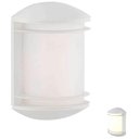 Ver imagem 3 de Kit 12 Arandelas Luminárias de Parede Jardim Branco Elegance E27 Grade Redonda Lente Fosca Dital