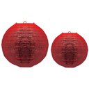 Ver imagem 2 de Jogo Luminária Oriental Gliter Vermelho Natal 20 e 30cm