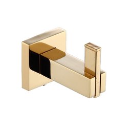 Kit Acessórios de Banheiro Lavabo 4 Peças Dourado Gold Luxo Ikab05 - 5