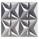 Ver imagem 3 de Forma 3D Gesso e Cimento ABS - Cullinans Moderno 50x50