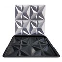 Ver imagem 1 de Forma 3D Gesso e Cimento ABS - Cullinans Moderno 50x50