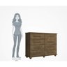 Cômoda Apollo 8 Gavetas J&A Móveis - 4