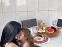Ver mais imagens de Prato Giratório Removível para Servir na Mesa 40 Cm Mel
