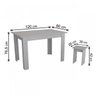 Conjunto Mesa com 4 Bancos Mdp - 3