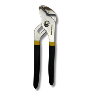 Alicate Bomba D´água 6" Canos Encanador Bico Papagaio Regulável Aço Forjado Cabo Borracha 150mm