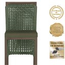 Ver imagem 3 de Mesa Bistro e 2 Banquetas Roma Marrom Corda Náutica 13 Trama Original