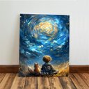 Ver imagem 5 de Kit 3 Quadro Pequeno Principe Placa Decorativa Desenho Tv 28x20cm