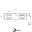 Ver imagem 3 de Pia de Apoio Tramontina Filo 56 Plus em Aço Inox Pré Polido 200x55 Cm 93059507