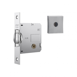 Fechadura Porta Stam Pivotante Rolete 1005 Externo Cromado - 1