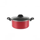 Ver imagem 1 de Caçarola Tampa Garlic Ø 22 X 10 3,4l 22 X 10 3,4l Vermelho Brinox