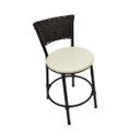 Ver imagem 4 de Kit 2 Banquetas Baixa de Cozinha Encosto Junco