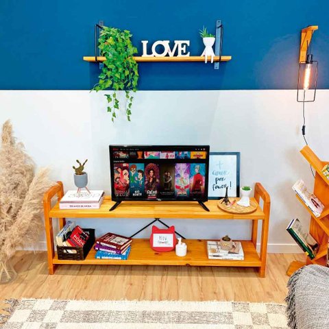 Rack de TV Linea Carvalho
