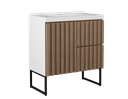 Ver imagem 1 de Gabinete para Banheiro com Pé Ferrara 80 Cm