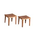 Ver imagem 1 de Kit Banco 1 Lugar em Madeira 2 Unid B007a Decoraclic