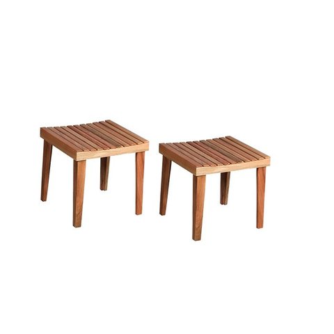 Kit Banco 1 Lugar em Madeira 2 Unid B007a Decoraclic