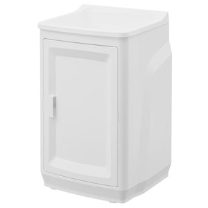 Gabinete para Lavandera com Tanque Astra 22 Litros Cor:branco