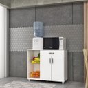 Ver imagem 2 de Fruteira Acacia New 2 Portas e 1 Gaveta 2 Cestos:branco