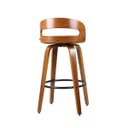 Ver imagem 6 de Banqueta para Cozinha Alta Giratória Madeira Roma