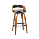 Ver imagem 3 de Banqueta para Cozinha Alta Giratória Madeira Roma