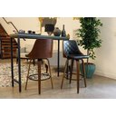 Ver imagem 3 de Banqueta para Cozinha Alta Giratória Madeira Maciça Milão