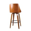 Ver imagem 7 de Banqueta para Cozinha Alta Giratória Madeira Maciça Milão