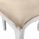 Ver imagem 4 de 8 Cadeira Medalhao Madeira Maciça Design Ingles Luxo Poltrona Entalhada Renascentista Natural Ingles