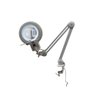 Lupa Mesa Bancada Profissional Led Lente Cristal Ótico Bivolt Aumento 8x Fixador Morsa Lp-700 - 1