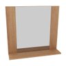 Espelheira para Banheiro 60cm Multimóveis CR10090 Amêndoa - 4