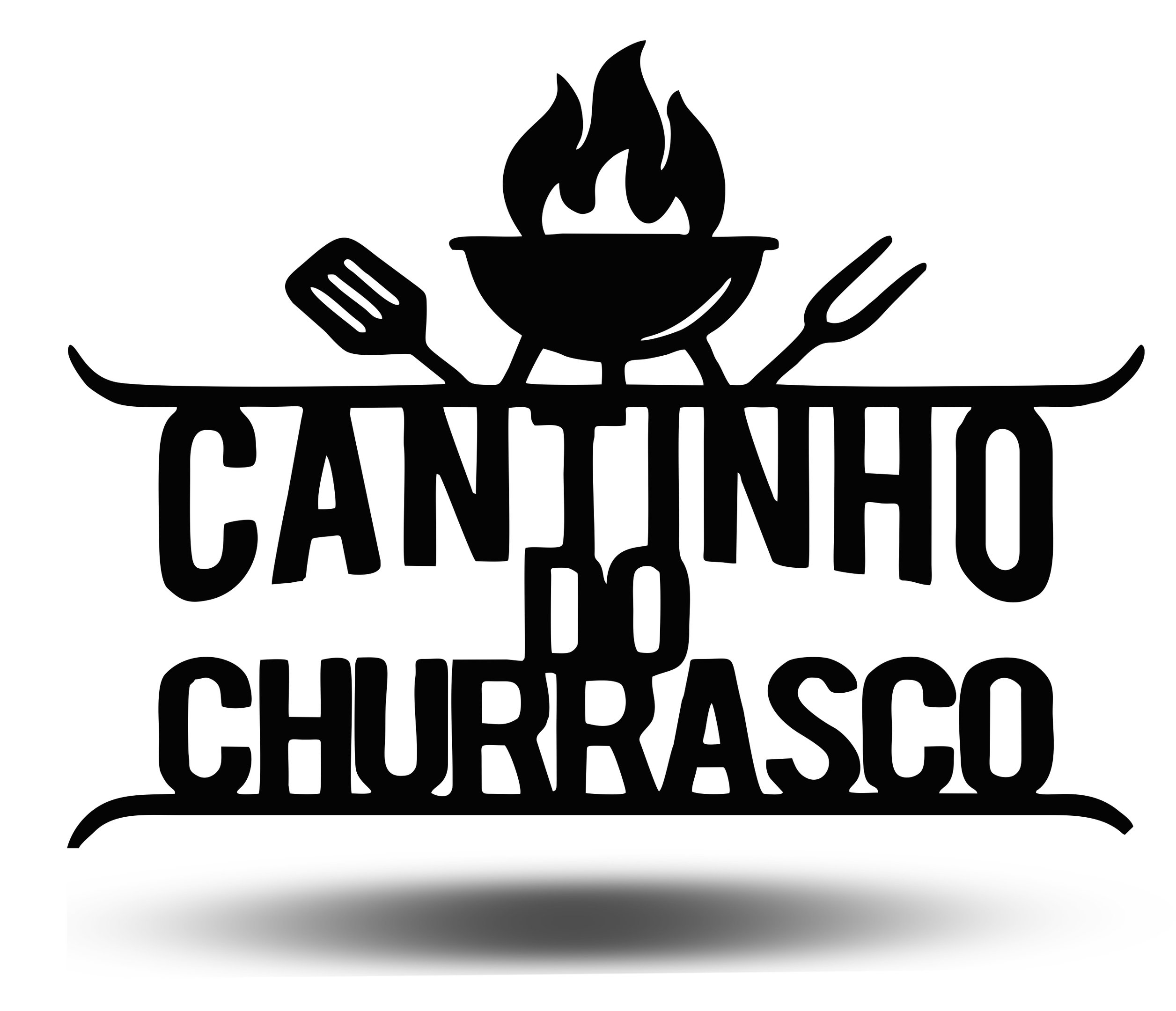 Cantinho Do Churrasco Churrasqueira Em Mdf Redondo Gourmet - 1