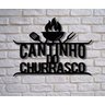 Cantinho Do Churrasco Churrasqueira Em Mdf Redondo Gourmet - 2