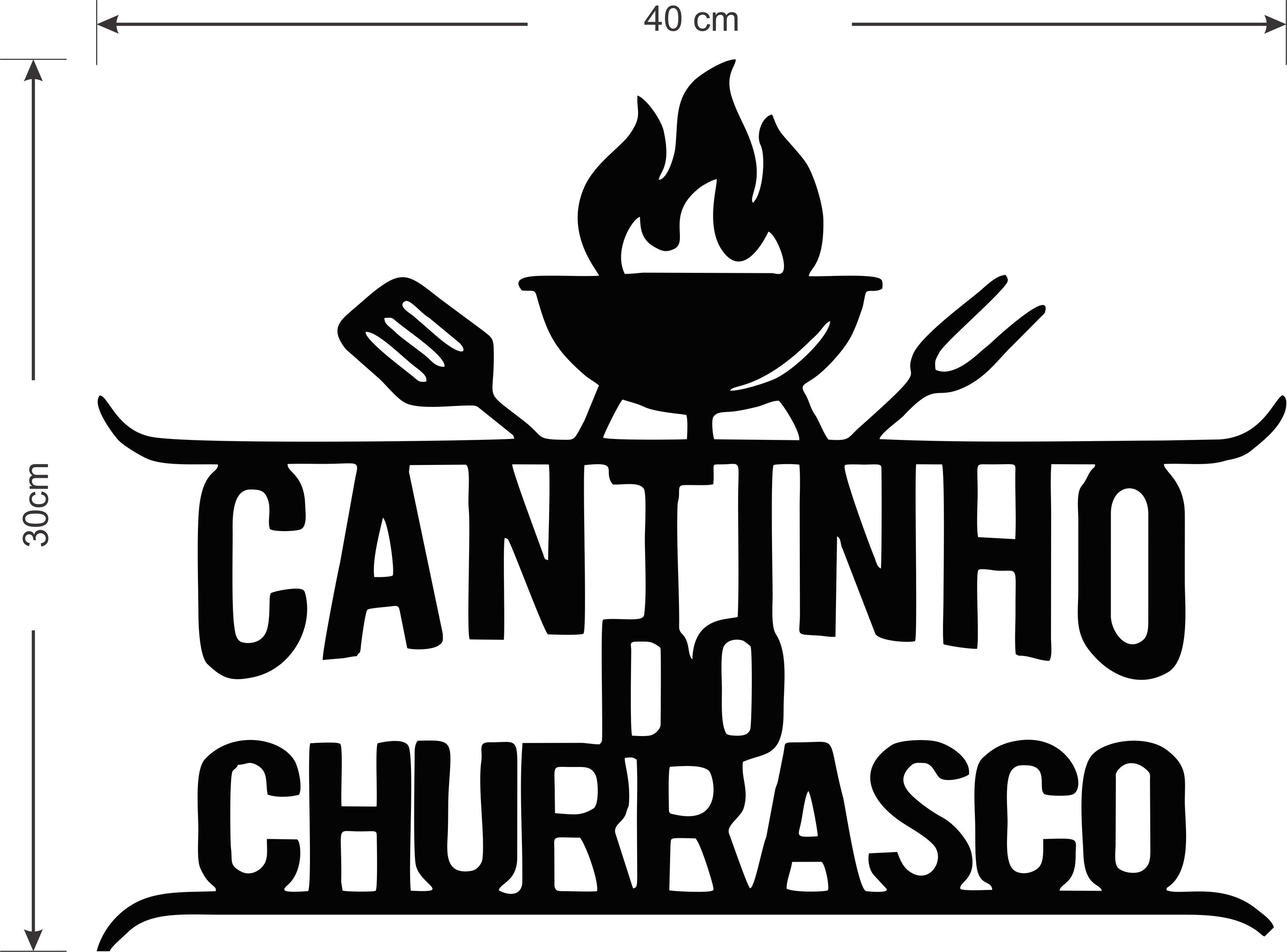 Cantinho Do Churrasco Churrasqueira Em Mdf Redondo Gourmet - 3