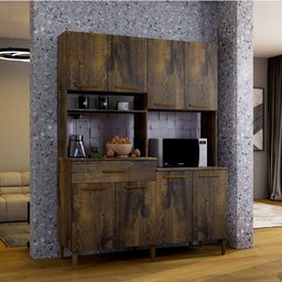 Armário de Cozinha 8 Portas Curitiba - Kaiki Móveis:ype - 1