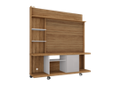 Ver imagem 5 de Estante para TV e Home Theater até 47 Polegadas 160CMX175CM 1 Porta Basculante Taurus Marrom