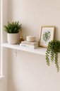 Ver imagem 2 de Prateleira MDF Branco 90 cm X 45 cm Texturizada Eví Decor