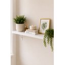 Ver imagem 2 de Prateleira MDF Branco 90 cm X 45 cm Texturizada Eví Decor